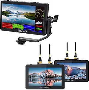 FEELWORLD F5 PRO V2 FT6 FR6 Camera Monitor Bundle