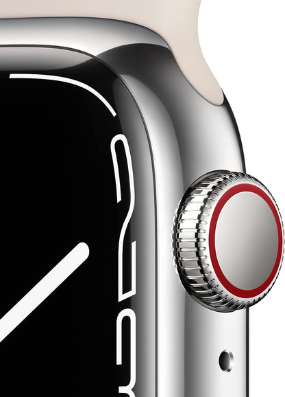 Apple MKJE3LL/A Watch Series 7 GPS + Cellular Renewed