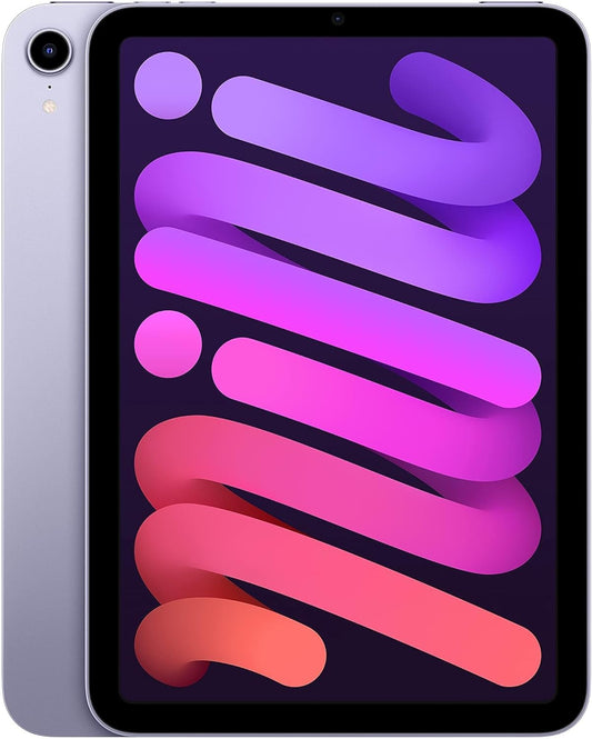 Apple MK7R3LL/A iPad Mini 6 64GB Wi-Fi Purple (Renewed)