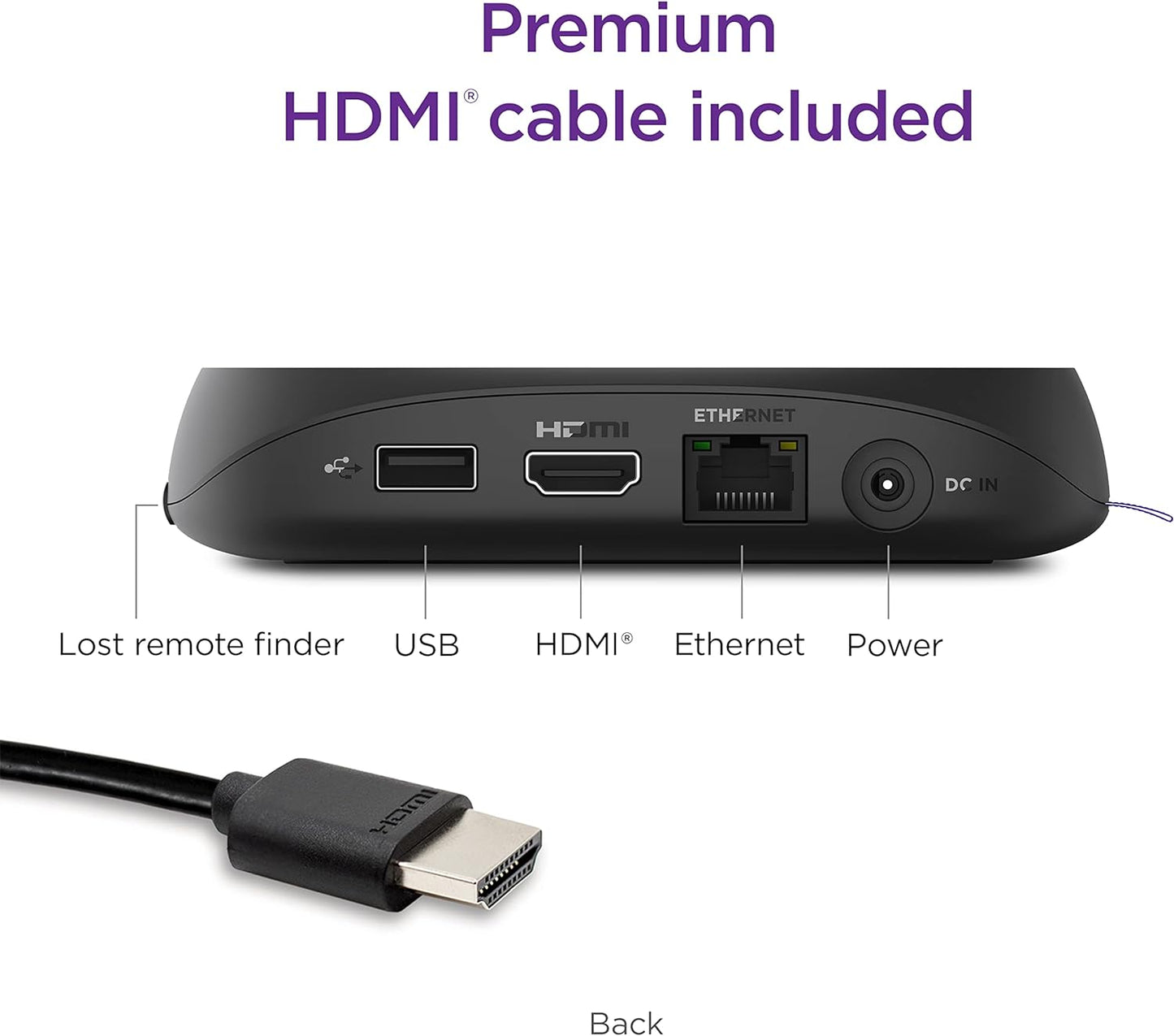 Roku 4802R Ultra 4K HDR Dolby Vision Streaming Device