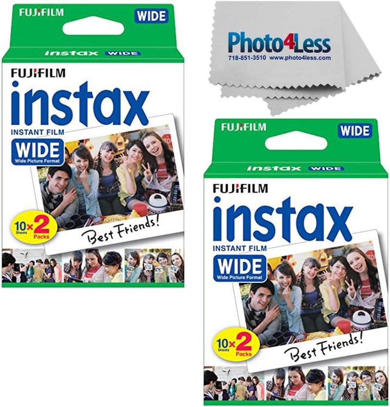 Fujifilm Instant Film Wide Twin Pack (40 Sheets) — main product image