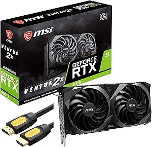 MSI GeForce RTX 3070 Ventus 2X OC Graphics Card — main product image