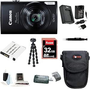 Canon 0114C001 PowerShot ELPH 170 IS Camera Bundle