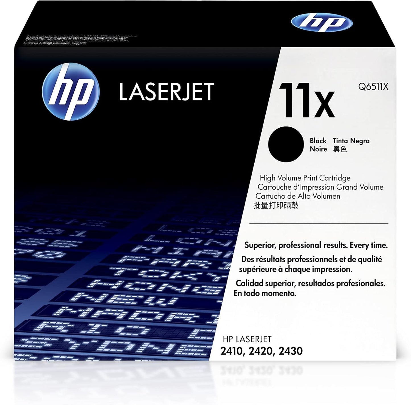 HP Q6511X 11X Black High-Yield Toner Cartridge