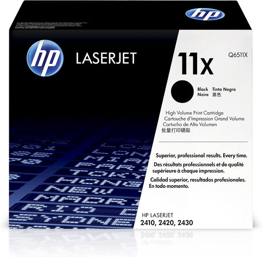 HP Q6511X 11X Black High-Yield Toner Cartridge