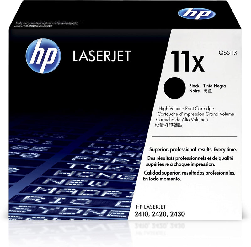 HP Q6511X 11X Black High-Yield Toner Cartridge — main product image