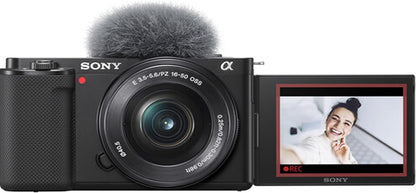 Sony ZV-E10 16-50mm Vlogging Camera Bundle 4K