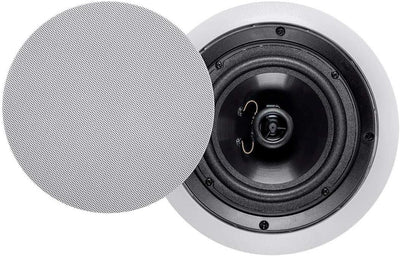 Monoprice 118587 Aria 6.5 Inch 2-Way Ceiling Speakers Pair