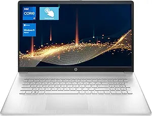 HP 17t Touchscreen Laptop i7 32GB RAM 1TB SSD Silver — main product image