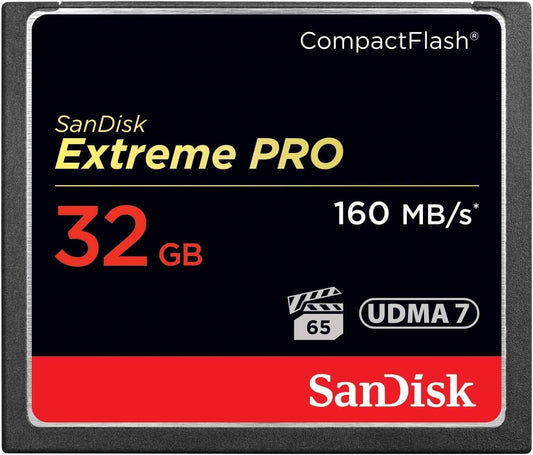 SanDisk SDCFXPS-032G-X46 32GB Extreme Pro CompactFlash Card
