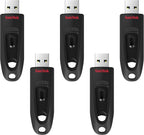 SanDisk SDCZ48-128G-B5CT 128GB Ultra USB 3.0 5-Pack