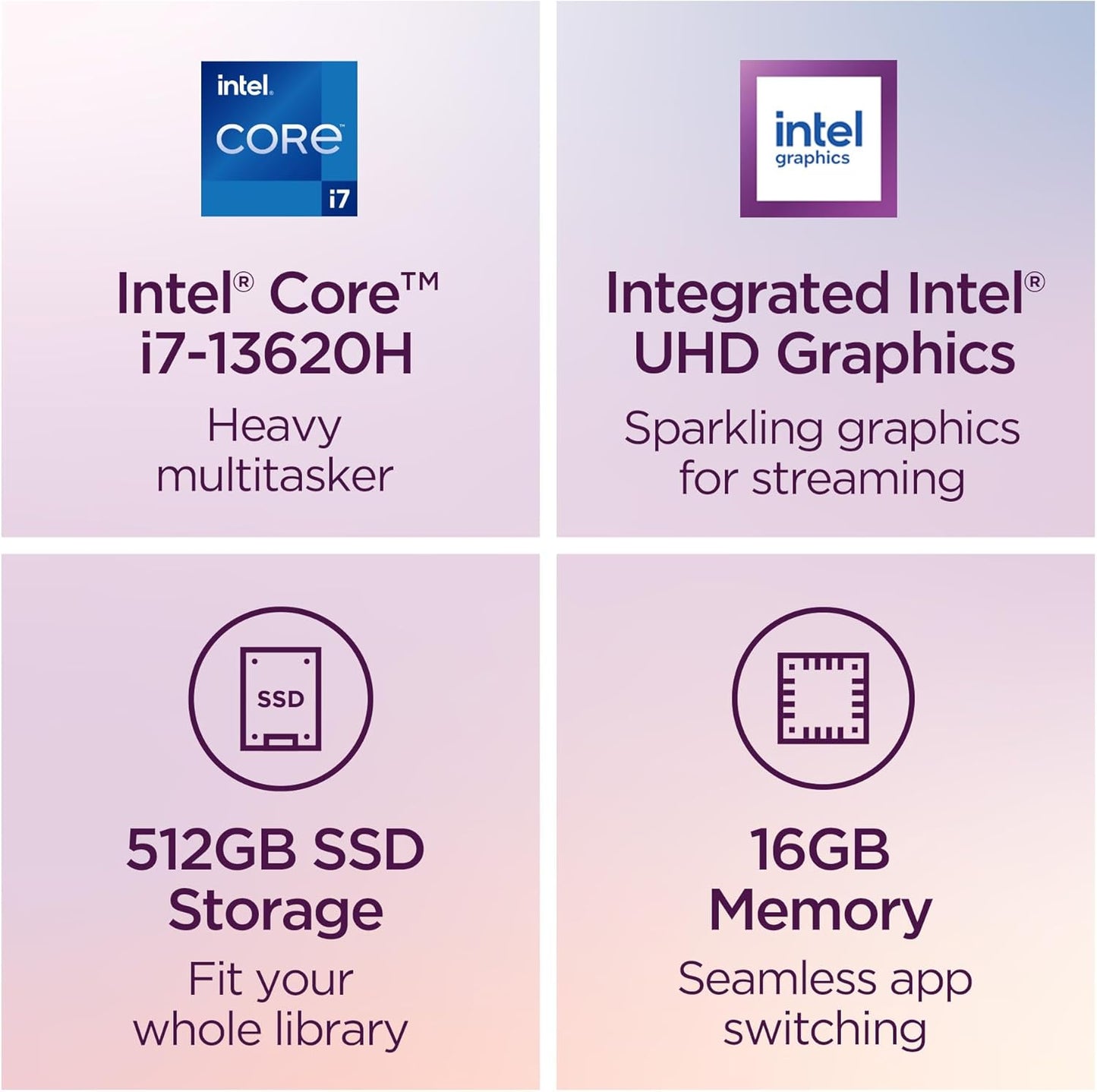 Lenovo 83EL0048US Slim 3i: 14" FHD IPS, i7-13620H, 16GB, 512GB SSD, Win 11