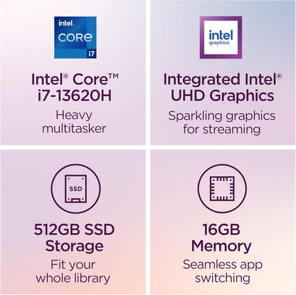 Lenovo 83EL0048US Slim 3i: 14" FHD IPS, i7-13620H, 16GB, 512GB SSD, Win 11