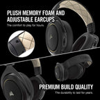 Corsair HS70 Wireless Gaming Headset - Carbon (Renewed)