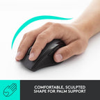 Logitech 910-006033 M705 Marathon Wireless Mouse Black