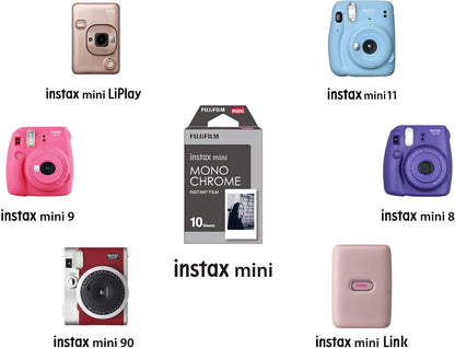 Fujifilm INSTAX MINI MONOCHROME Film 3-Pack Bundle