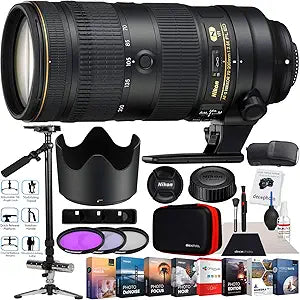 Nikon E56NK70200F28VR 70-200mm f/2.8E Lens Bundle