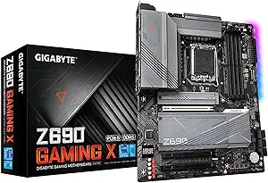 Gigabyte Z690 Gaming X LGA 1700 DDR5 ATX Motherboard — main product image