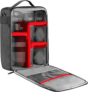 Neewer 10089747 Waterproof Camera & Lens Storage Case, Grey — main product image