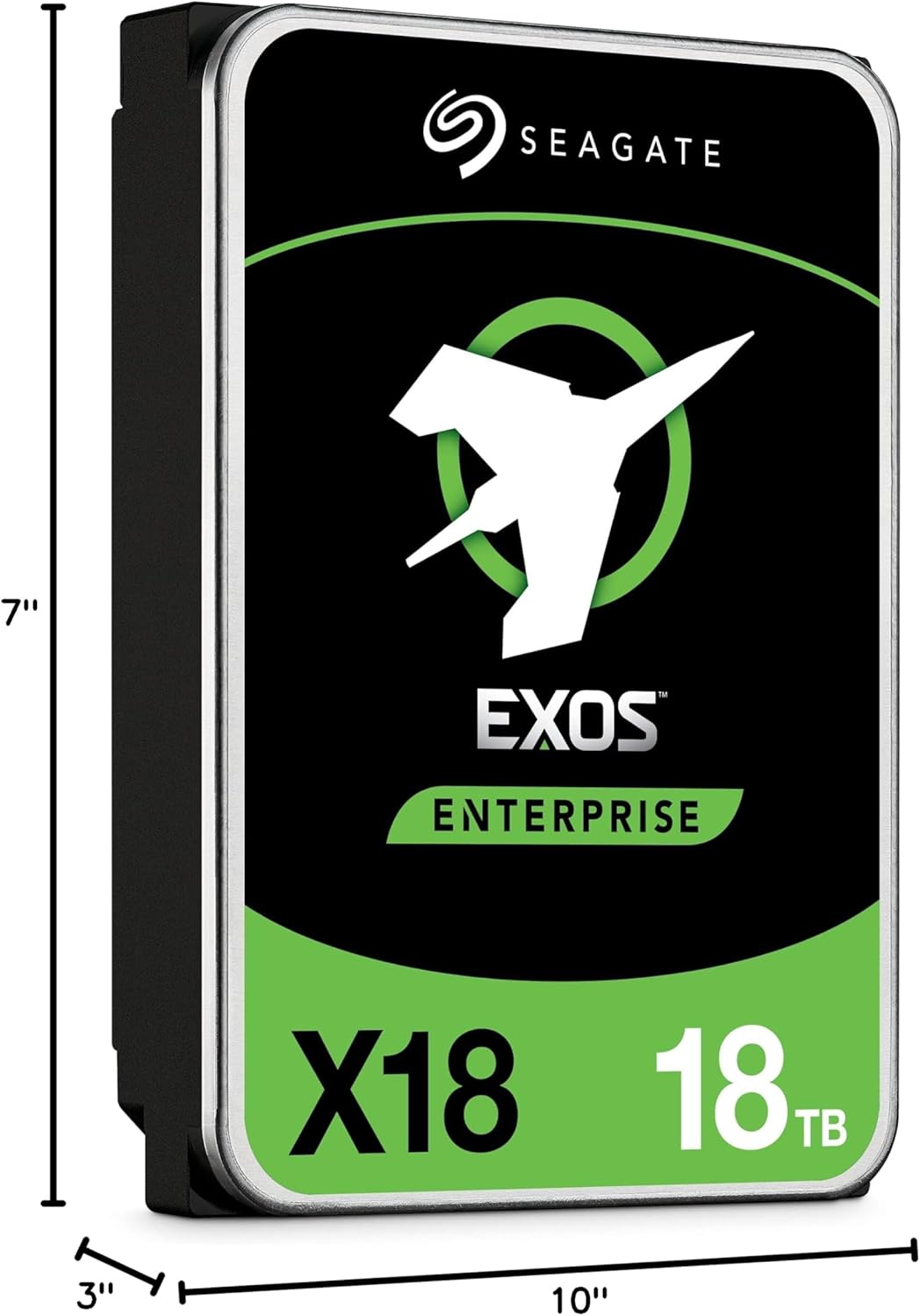 Seagate Exos X18 18TB Enterprise HDD 7200RPM SATA