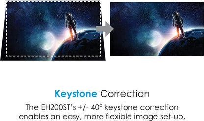 Optoma EH200ST 1080p Short Throw 3D Projector