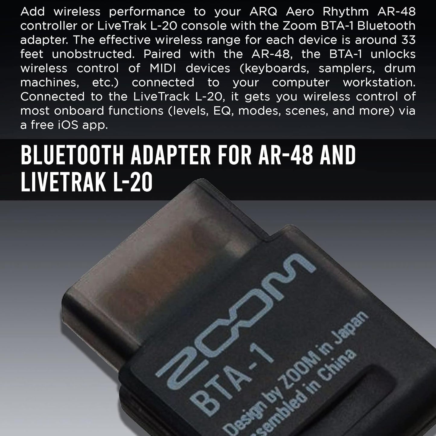 Zoom F6 Multitrack Field Recorder with Bluetooth Adapter