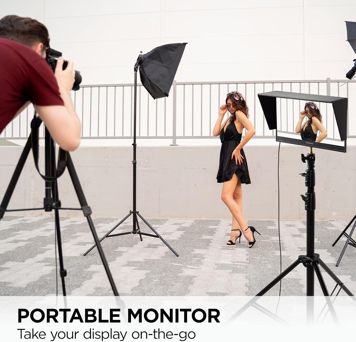 ViewSonic VP16-OLED 15.6" Portable OLED Monitor - 1080p