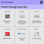 HP Ryzen 5 5500U 15