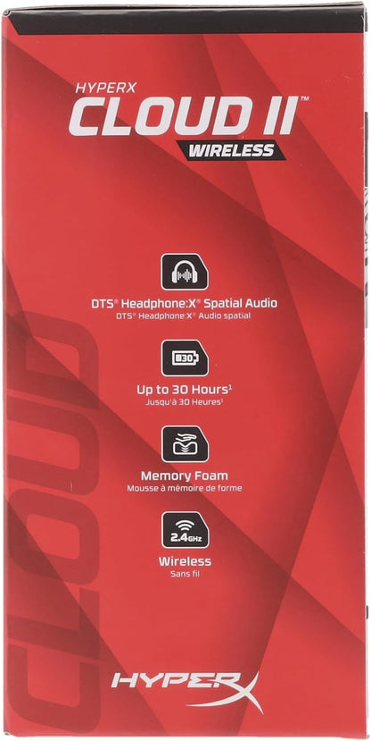 HyperX HHSC2X-BA-RD/G Cloud II Wireless Gaming Headset - Red
