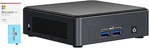 Intel BNUC11TNKI70Z00-4071-217196 NUC - i7-1165G7, 64GB, 4TB SSD, Win 10 + MS 365
