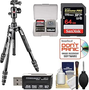 Manfrotto K-106854-01 BeFree Advanced Travel Tripod Kit