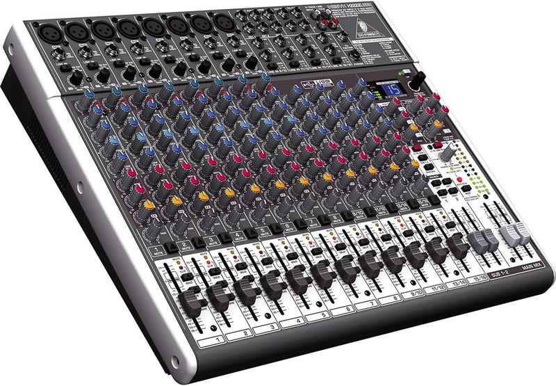 Behringer X2222USB Xenyx 22-Input USB Effects Mixer — main product image