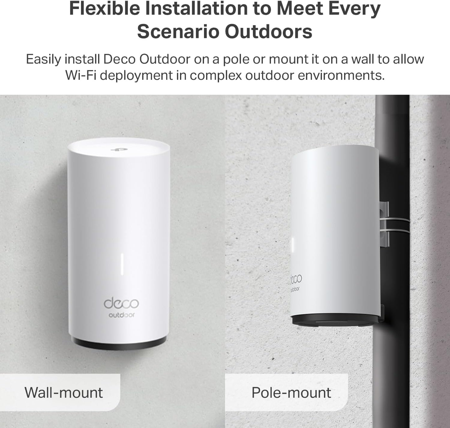 TP-Link Deco X50-Outdoor WiFi 6 Mesh Router PoE