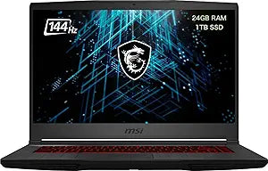 MSI GF65-10UE Thin Gaming Laptop RTX 3060 — main product image