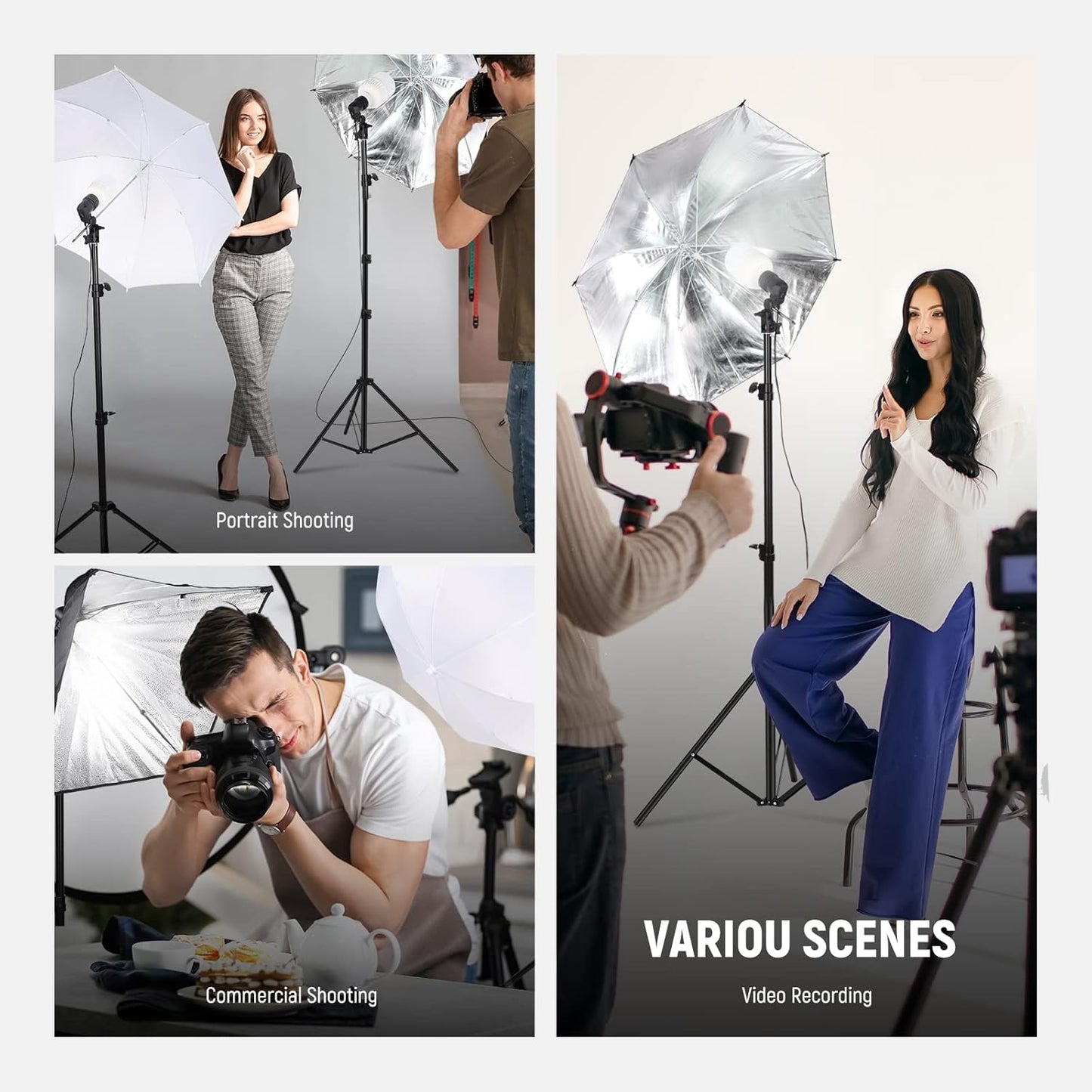 Neewer 35W LED Light Bulbs E26 5700K Daylight Studio Photography