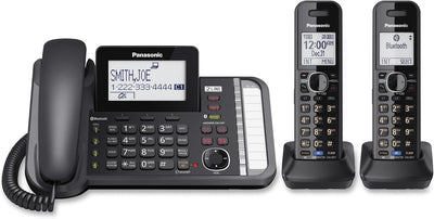 Panasonic KX-TG9582B 2-Line Corded/Cordless Phone System