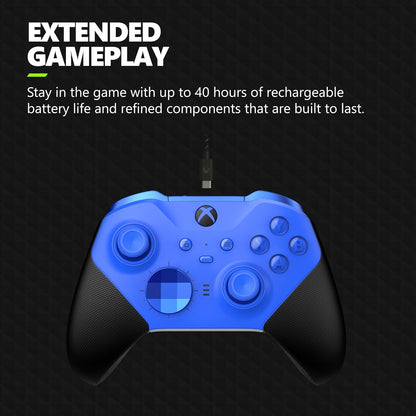 Microsoft RFZ-00017 Xbox Elite Series 2 Core Controller Blue