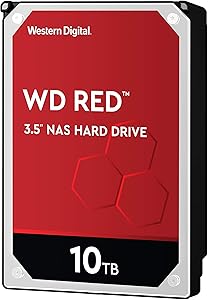 Western Digital WD101EFBX 10TB NAS Internal HDD