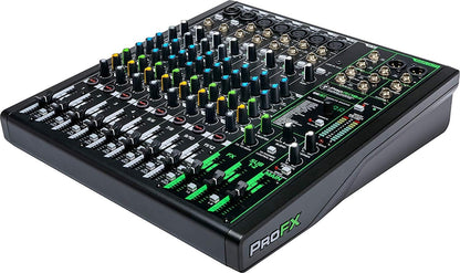 Mackie PROFX12V3 Audio Mixer with Headphone and XLR Cables