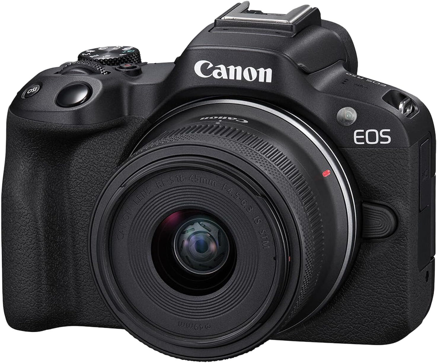 Canon R50 EOS Mirrorless Camera Bundle (Renewed)