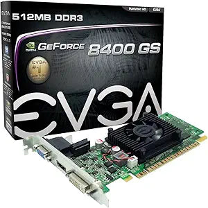 EVGA 512-P3-1300-LR GeForce 8400 GS 512MB Graphics Card