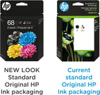 HP 68 Black/Tri-Color Ink Cartridge 2-Pack