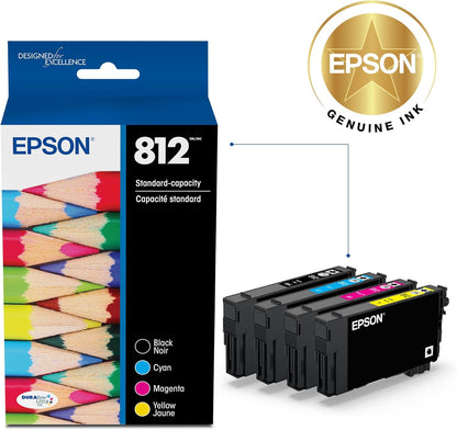 Epson T812120-BCS DURABrite 812 Black & Color Ink Combo