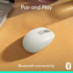 Logitech 910-007438 M196 Bluetooth Mouse - Off White