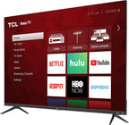TCL 5-Series 55S525 55-Inch 4K Roku Smart TV Renewed