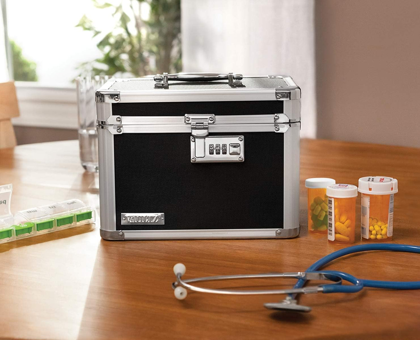 Vaultz VZ01004 Secure Security Lock Box Combination