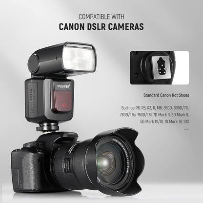 Neewer 10101414 NW665-C E-TTL II Speedlite Flash Canon