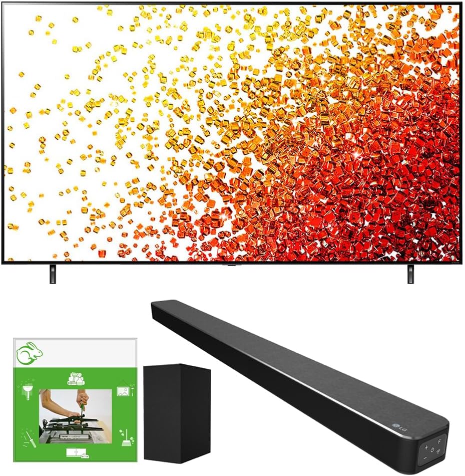 LG E299LG65NANO90UPA 65" 4K NanoCell TV Bundle
