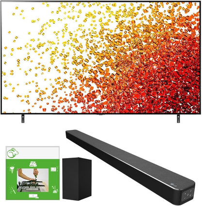 LG E299LG65NANO90UPA 65" 4K NanoCell TV Bundle