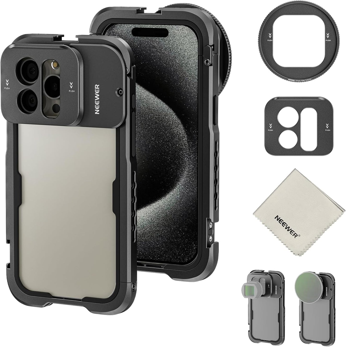 Neewer 10103424 Pro Max Cage Phone Video Rig